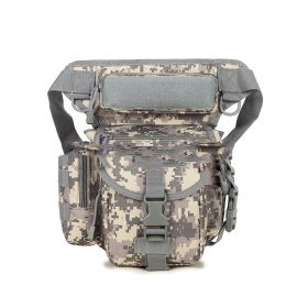 Class Version Outdoor Oxford Tactical Leg Bag Function Fishing Bag (Option: ACU)