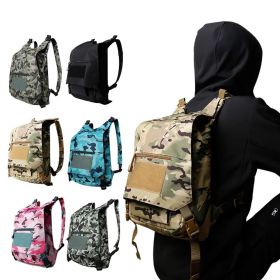 Sports Cp Camouflage Lightweight Waterproof Quick-Drying Camouflage Outdoor Tactical Portable Backpack (Option: Blue camouflage)