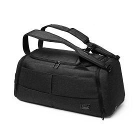 Large Travel Bag Portable Multifunctional Men's Business Travel Bag (Color: Black)