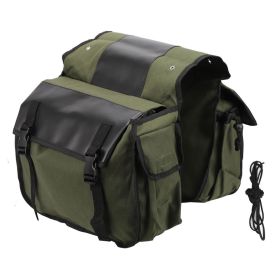 Mountain Bike Rear Shelf Bag Riding Back Seat (Option: Army Green-Uniform size)